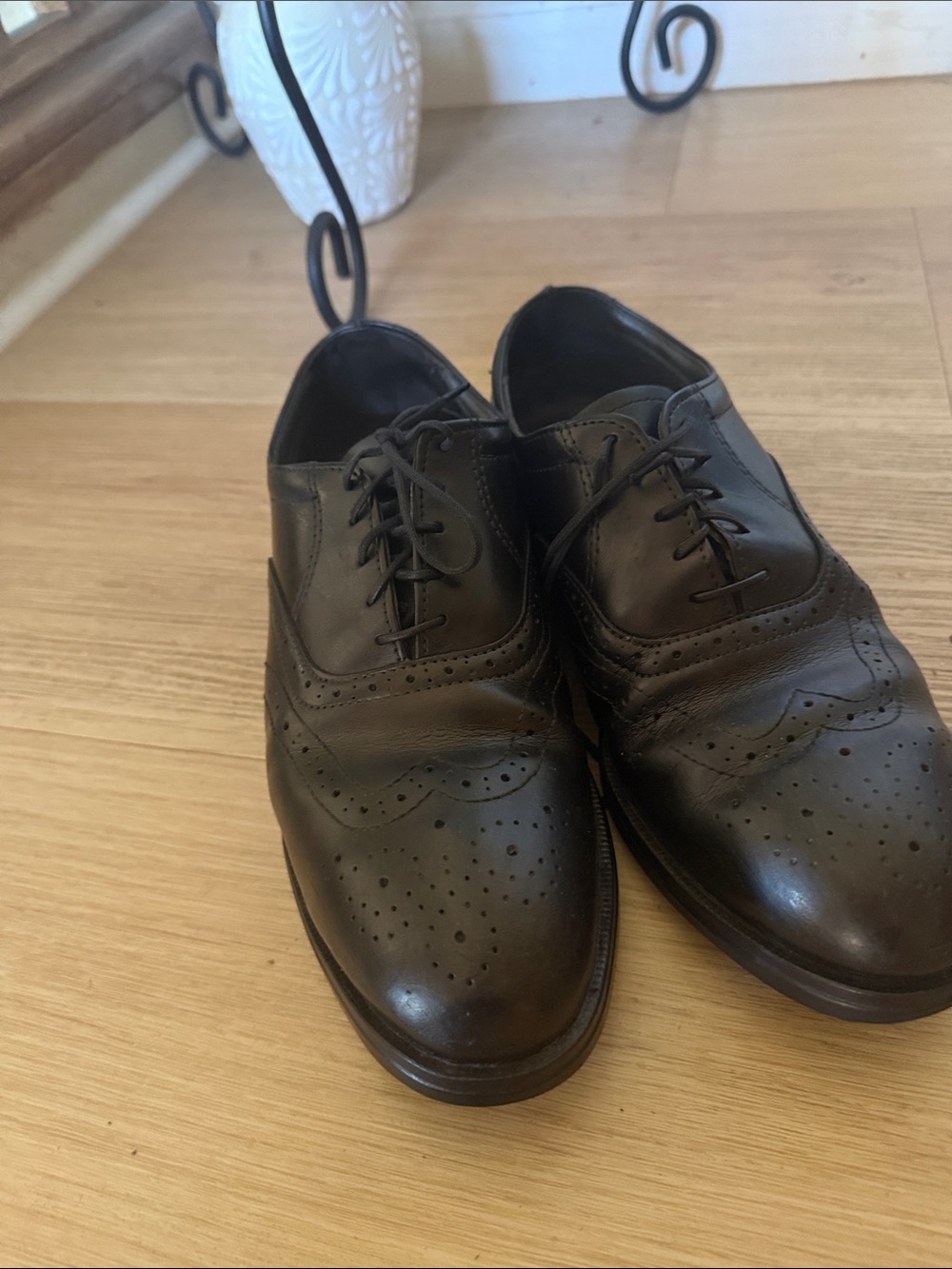 Red Wing Shoes Men's Black Brogue Oxford